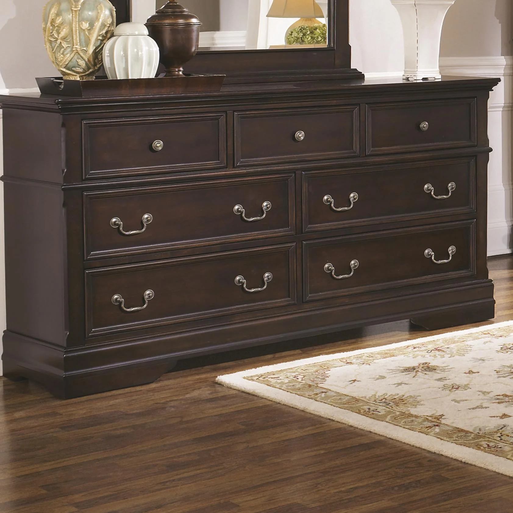 Coaster Cambridge 203193 7 Drawer Dresser with Frame Molding Value